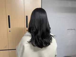 セミロング tokute 中野真咲🐺のヘアスタイル