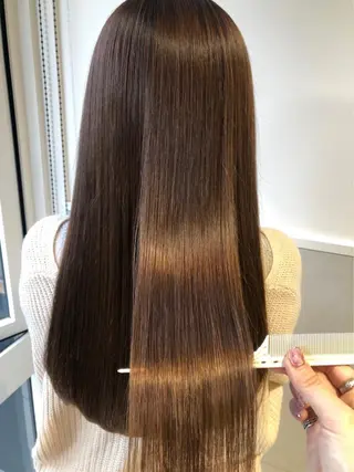 ロング カラー コマツリサ ROCCO eastのヘアスタイル