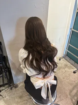 ロング カラー 愛されヘア🌙♩.• 透明感カラー/こはるのヘアスタイル