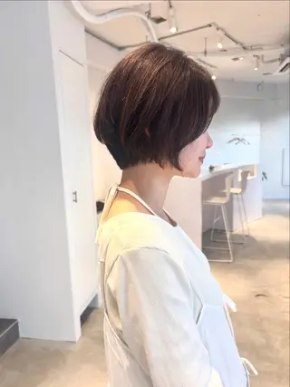 ショート 薬院浄水通/ショート /ボブ/rukaのヘアスタイル