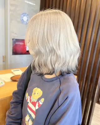 ミディアム カラー 具志 正太のヘアスタイル