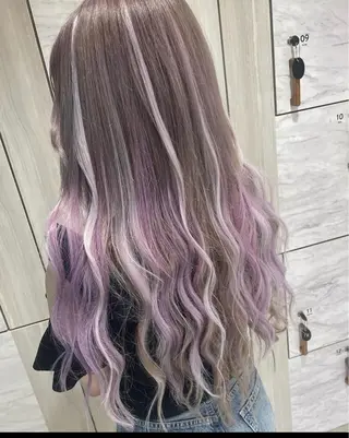 ロング カラー 立川/シールエクステ /みづきのヘアスタイル