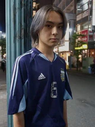 ショート メンズ HARUKI🏔️/ メンズ/透け感カラーのヘアスタイル