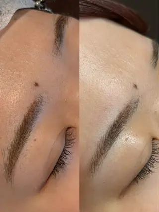 アイブロウ 山崎 隼のヘアスタイル