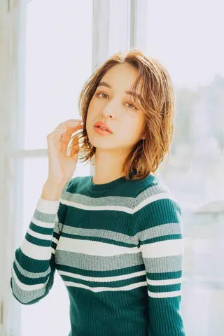 ショート カラー パーマ ヘアアレンジ メンズ キッズ ネイル マツエク・マツパ unu hair所属・藤井 仁紀のヘアスタイル