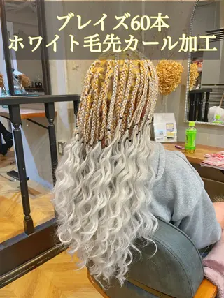 ロング ヘアアレンジ エクステ指名No.1 【店長】橘田のヘアスタイル