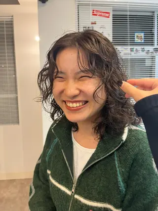 ミディアム パーマ JOULE'S（ジュール）所属・JOULE'S natsukiのヘアスタイル