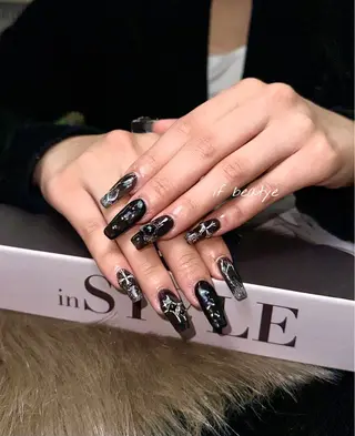 ネイル if Hair＆Nail Salon所属・IKA /海外ネイル /個性派/ワンホンのネイルデザイン