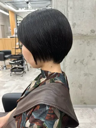 ショート tint by alo bleach 大阪梅田【ティントバイアロブリーチ】所属・✨武内凌太✨ カットモデル募集のヘアスタイル