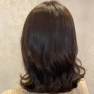 ミディアム カラー CIEL天六店 三上春のヘアスタイル