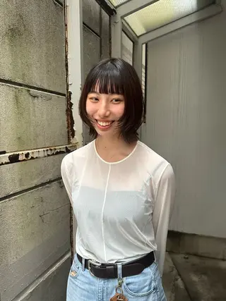 ショート RUNA⭐️レイヤー /ボブ/似合わせ⭐️のヘアスタイル