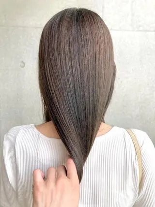 セミロング カラー ボブ& 髪質改善FUMIYAのヘアスタイル