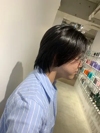 ミディアム メンズ Mods hair MEN 横浜元町店所属・メンズ特化 清水 零音のヘアスタイル