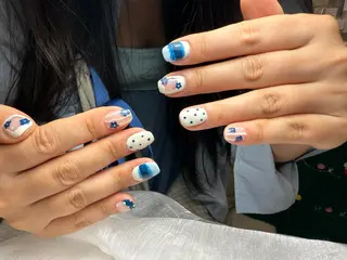 ネイル マンネイル所属・齊 匯楡のネイルデザイン