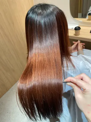 ロング 田邉 真麻のヘアスタイル