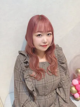 ロング カラー ハイトーン/アレンジ かなで⊹ ࣪ ˖⟡のヘアスタイル