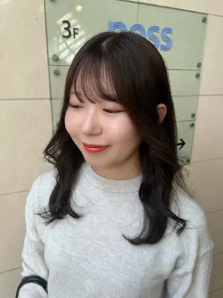 セミロング カラー 🐩🎀ness / ルリ🔮🍓のヘアスタイル