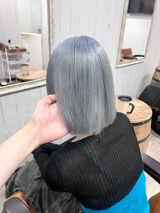 ショート カラー 艶髪/ハイトーン特化 店長/SHOHEIのヘアスタイル