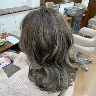 ロング カラー hair＆face  LOBEAUT所属・小笠原 一倫のヘアスタイル