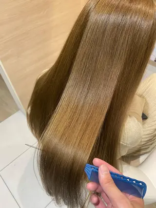 ロング 💎髪質改善💎艶髪 💎ブリーチ💎津村のヘアスタイル