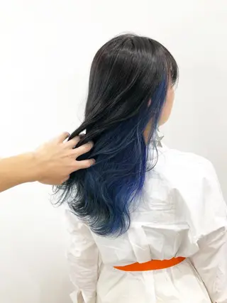 ロング カラー  渡部 妃月のヘアスタイル