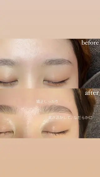 アイブロウ seReno eyebrow&eyelash目黒本店所属・seReno KOHAKUの眉毛・アイブロウイメージ