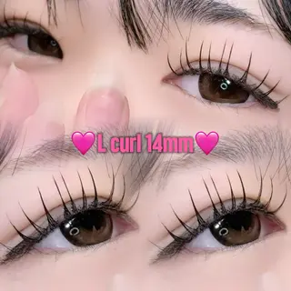 マツエク・マツパ Luele 立川　リュエル所属・🩷Kawada Tiara🩷のマツエク・マツパデザイン