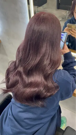 ロング カラー 淡色/ワンホンヘア 🤍MINORIのヘアスタイル