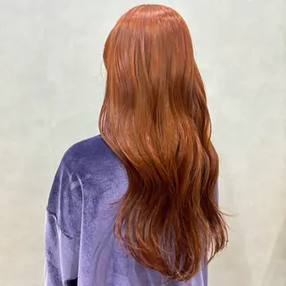 ロング カラー 似合わせカット🌼 やまかわ まなみ🌼のヘアスタイル