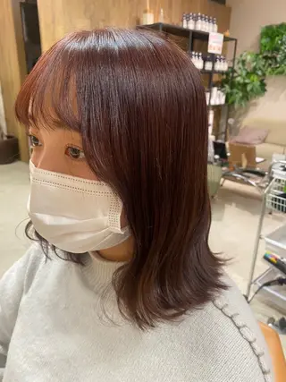 ミディアム rika 🪄透明感/艶髪のヘアスタイル