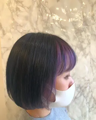 ミディアム カラー 🟦西荻窪メンズ特化 美容師🟦Yu-Jiのヘアスタイル