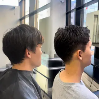 メンズ オリーブベージュ 🫒🩶Rianaのヘアスタイル