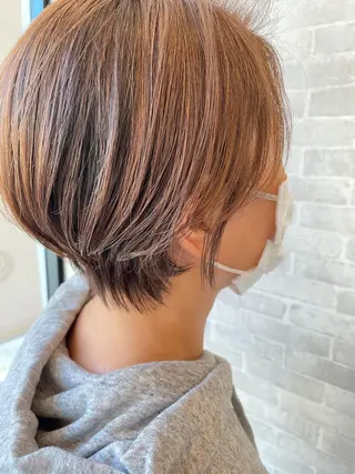 ショート カラー Well's TAIGAのヘアスタイル