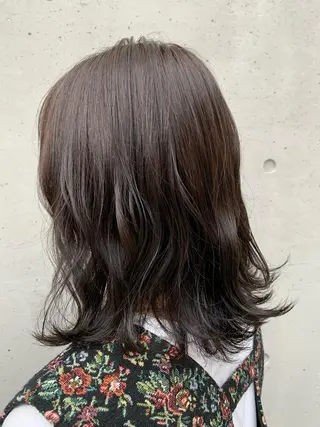 ミディアム カラー ヘアアレンジ putri 川邉 優花のヘアスタイル