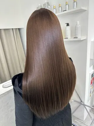 ロング カラー ito.北堀江所属・ito.北堀江　🌿 🧃🫧のり🧃🫧のヘアスタイル