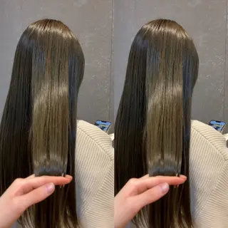 ロング カラー schon所属・み うのヘアスタイル