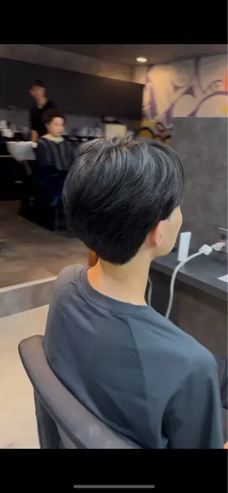 ショート メンズ Kearny 小林 裕花のヘアスタイル
