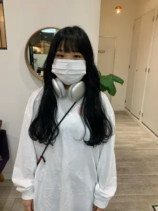 ロング カラー Door代官山所属・詩織/パーマ /代官山のヘアスタイル