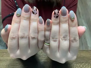 ネイル うる艶♡透明感ネイル Rirashiaのネイルデザイン