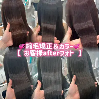 ミディアム ブリーチなし髪質改善 🎀GLROW のんのヘアスタイル