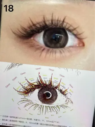 マツエク・マツパ ∩_∩アオイ eye lashのマツエク・マツパデザイン
