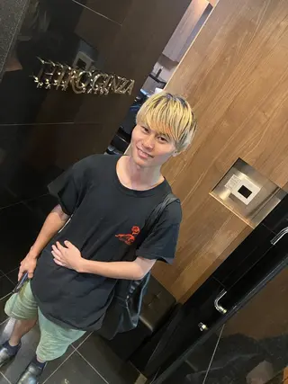 カラー メンズ 和賀 一馬のヘアスタイル