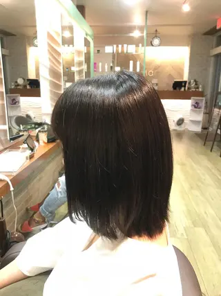 ミディアム 川村 綾のヘアスタイル