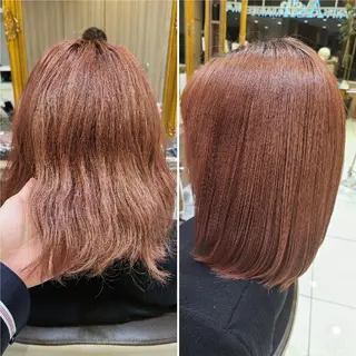 ミディアム Ash 店長　山下達也のヘアスタイル