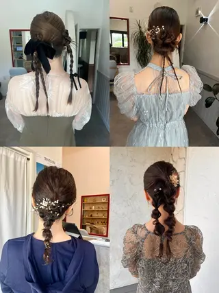 ヘアアレンジ 金沢市/美容師/ 岡島由希美のマツエク・マツパデザイン