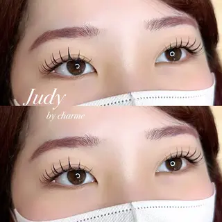 マツエク・マツパ Judy by charmeのマツエク・マツパデザイン