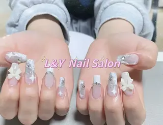 ネイル L&Y Nail🎀 思雪のネイルデザイン