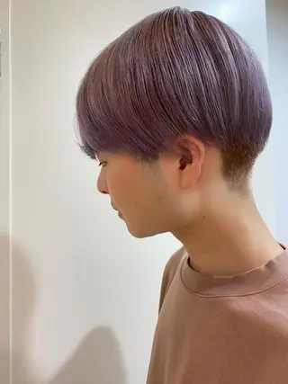 カラー メンズ salowin渋谷kitaya park前所属・RIKA韓国ヘア/く びれヘア/上品カラーのヘアスタイル