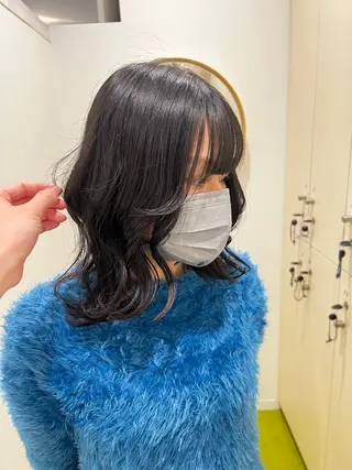 ミディアム Aman  D'or所属・ショート/ボブ/東 千耀のヘアスタイル