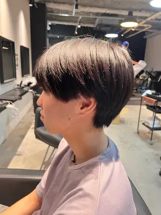 ミディアム メンズ PERCUT東梅田店所属・メンズ特化🍀田上 一颯/PERCUTのヘアスタイル
